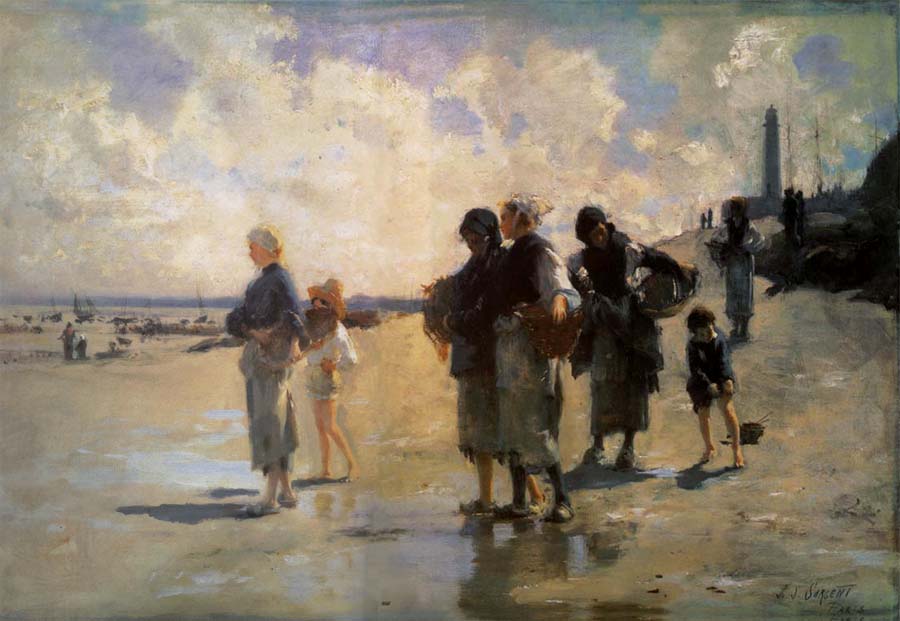 THe Oyster Gatherers of Cancale